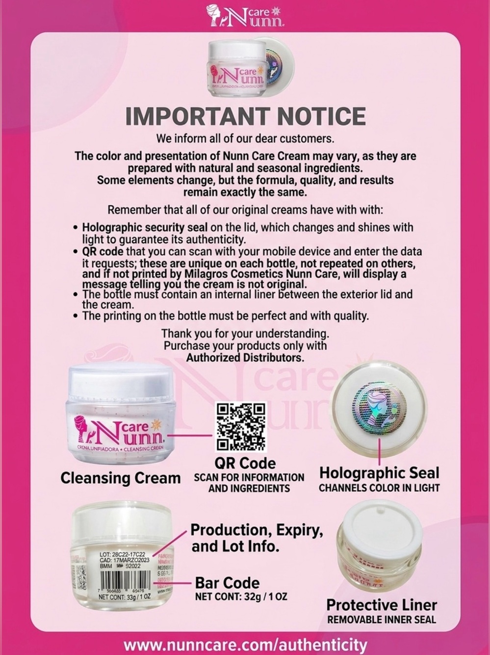 Nunn Care Crema Limpiadora - Picture 6 of 6